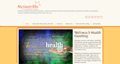 Desktop Screenshot of mycoachbev.com